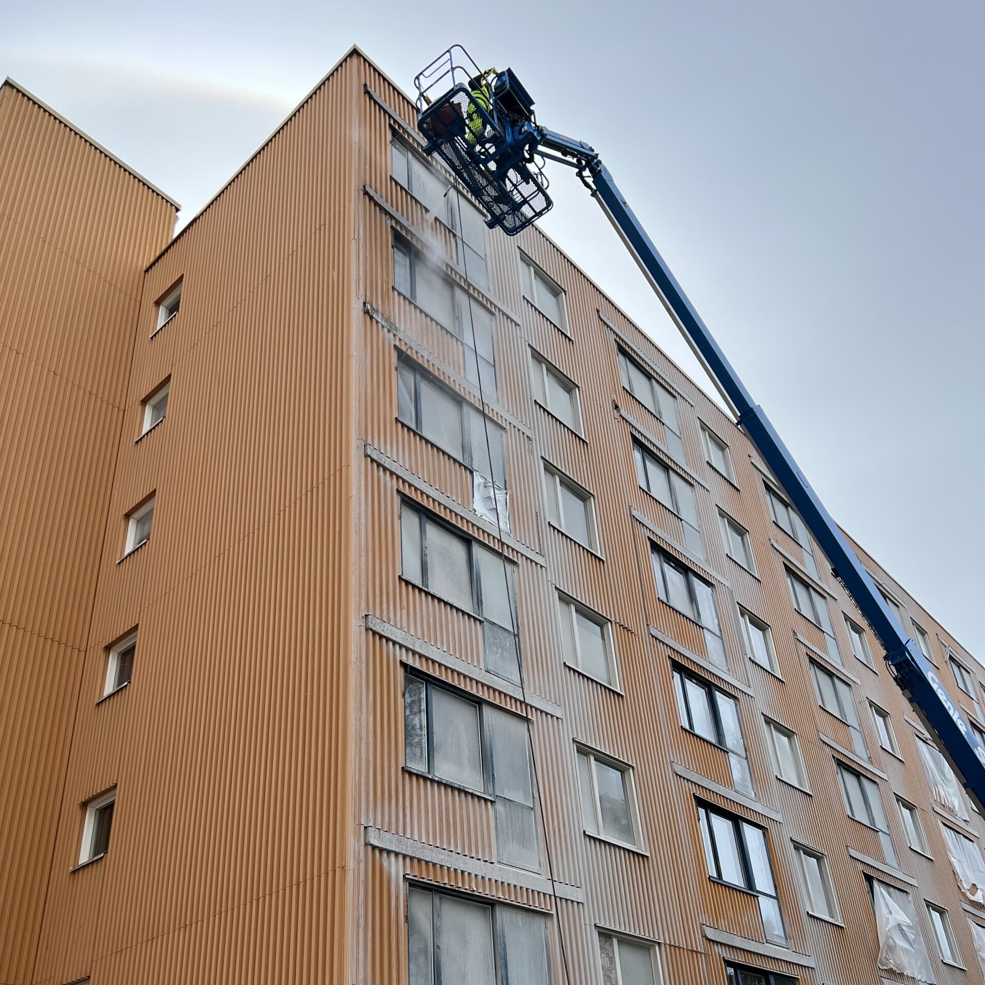 När är det dags att rengöra fasaden